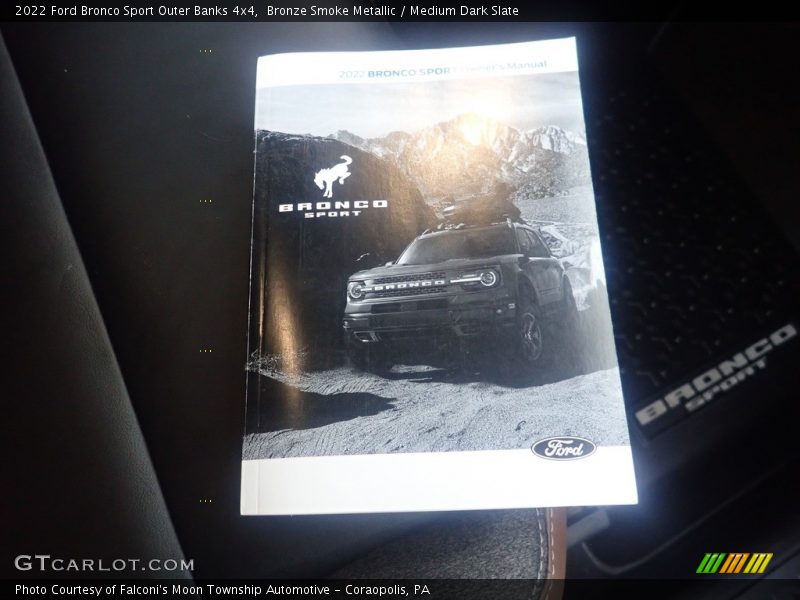 Bronze Smoke Metallic / Medium Dark Slate 2022 Ford Bronco Sport Outer Banks 4x4