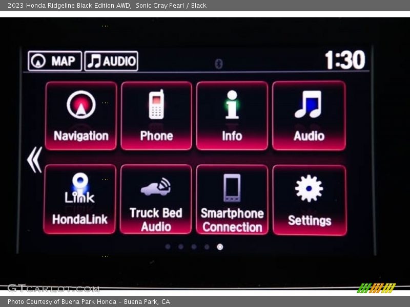 Sonic Gray Pearl / Black 2023 Honda Ridgeline Black Edition AWD