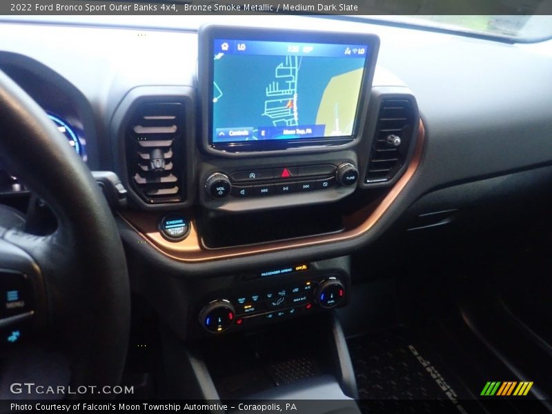 Bronze Smoke Metallic / Medium Dark Slate 2022 Ford Bronco Sport Outer Banks 4x4