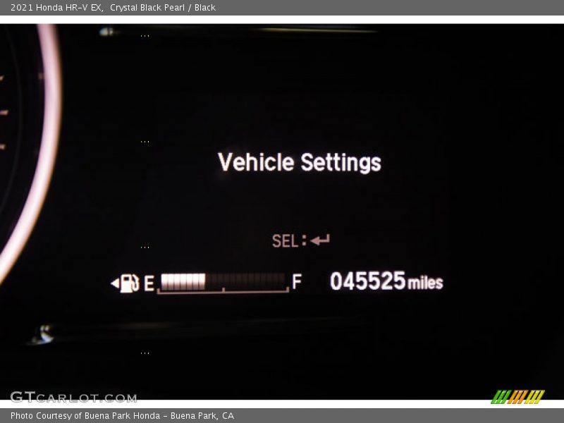 Crystal Black Pearl / Black 2021 Honda HR-V EX