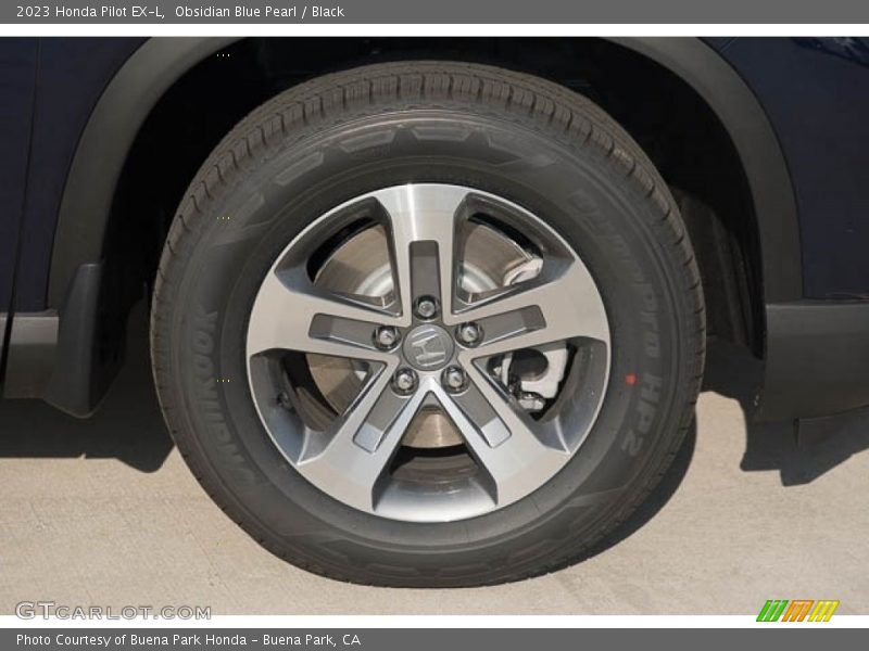 Obsidian Blue Pearl / Black 2023 Honda Pilot EX-L