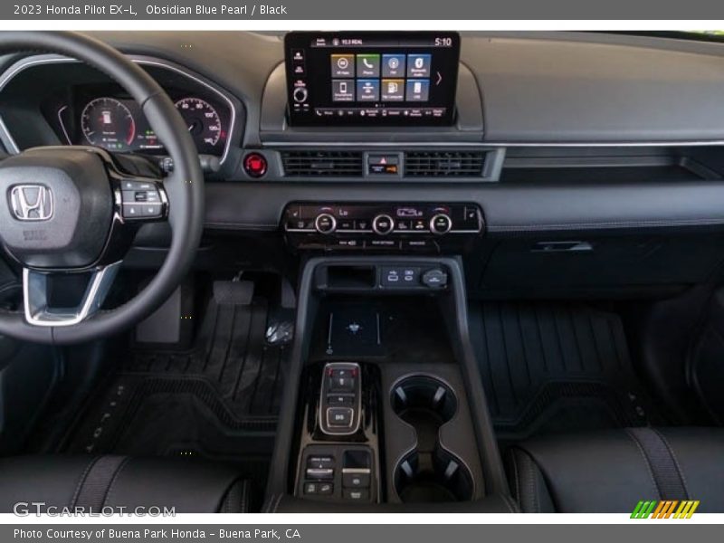Obsidian Blue Pearl / Black 2023 Honda Pilot EX-L