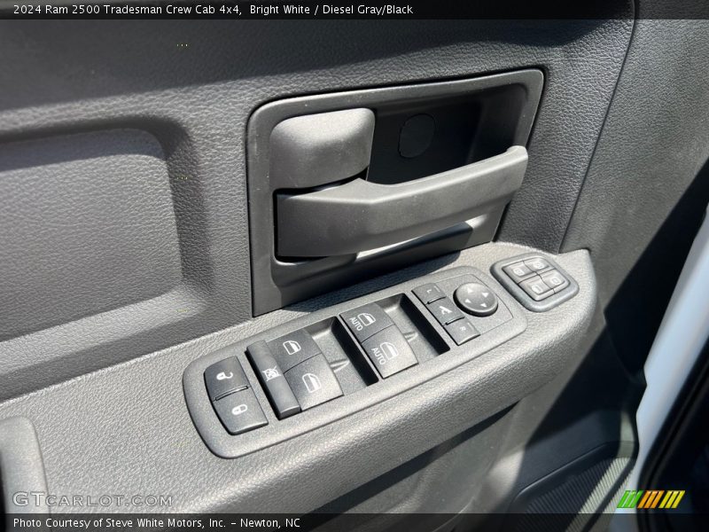 Bright White / Diesel Gray/Black 2024 Ram 2500 Tradesman Crew Cab 4x4