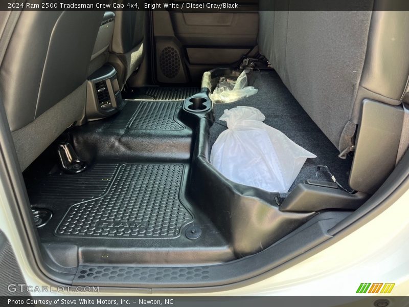 Rear Seat of 2024 2500 Tradesman Crew Cab 4x4