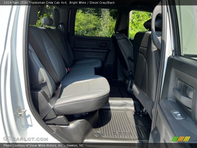Bright White / Diesel Gray/Black 2024 Ram 2500 Tradesman Crew Cab 4x4