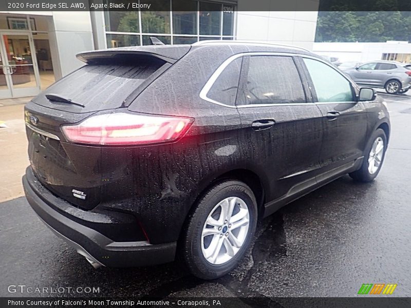 Agate Black / Ebony 2020 Ford Edge SEL AWD