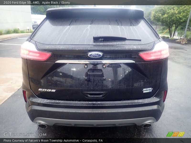 Agate Black / Ebony 2020 Ford Edge SEL AWD