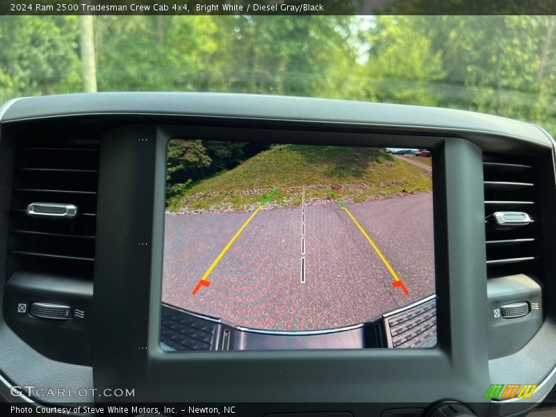 Bright White / Diesel Gray/Black 2024 Ram 2500 Tradesman Crew Cab 4x4