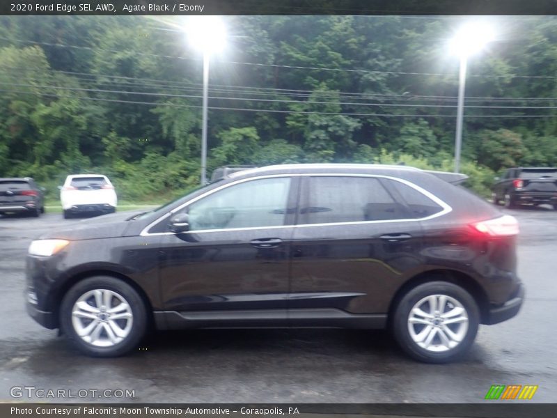 Agate Black / Ebony 2020 Ford Edge SEL AWD