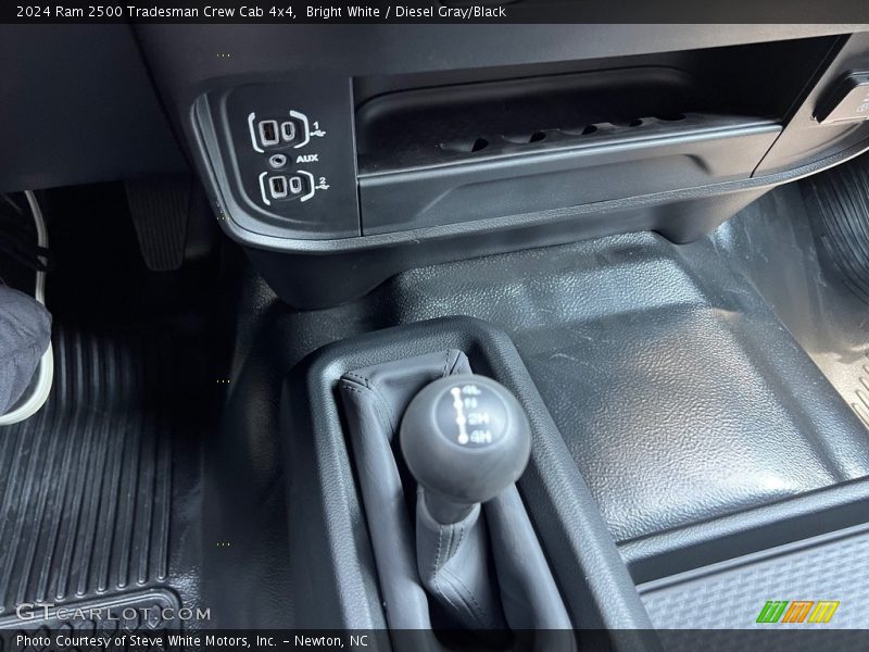 Controls of 2024 2500 Tradesman Crew Cab 4x4
