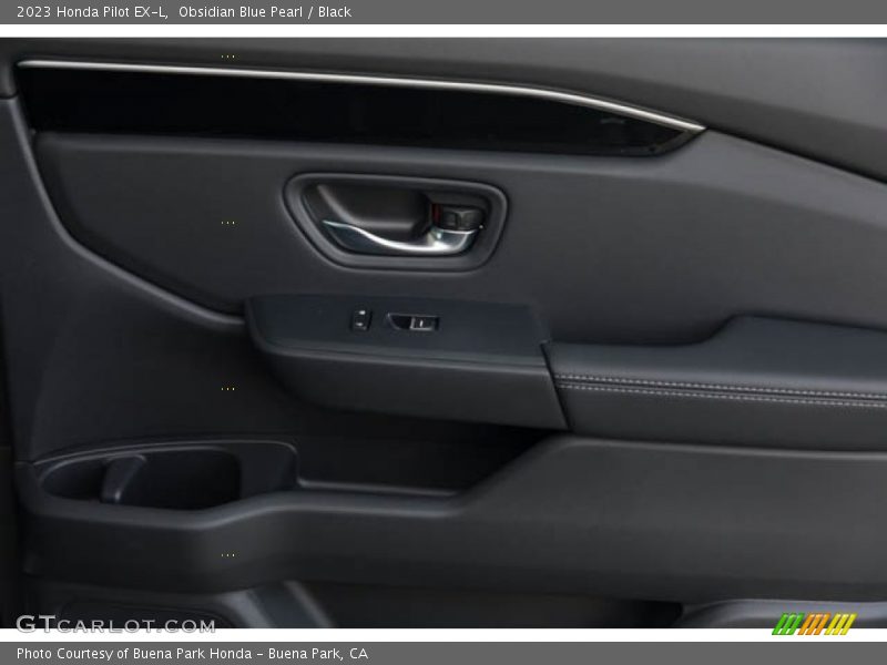 Obsidian Blue Pearl / Black 2023 Honda Pilot EX-L