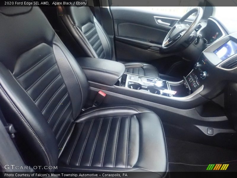 Agate Black / Ebony 2020 Ford Edge SEL AWD