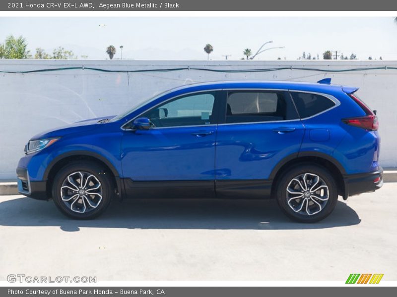  2021 CR-V EX-L AWD Aegean Blue Metallic