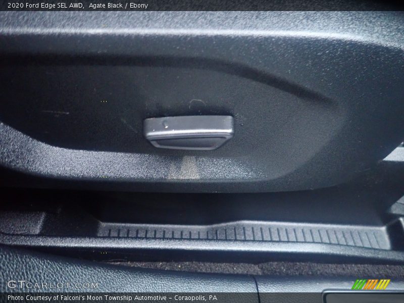 Agate Black / Ebony 2020 Ford Edge SEL AWD
