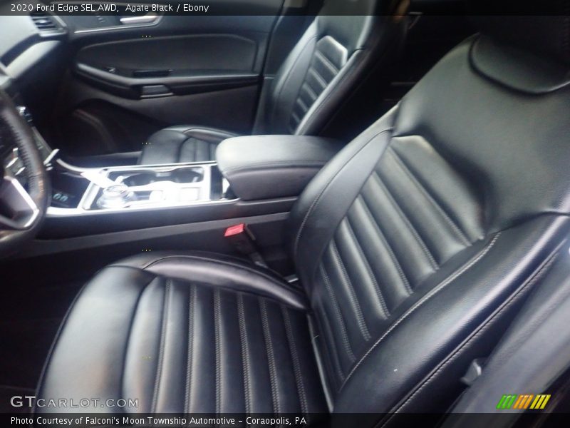 Agate Black / Ebony 2020 Ford Edge SEL AWD