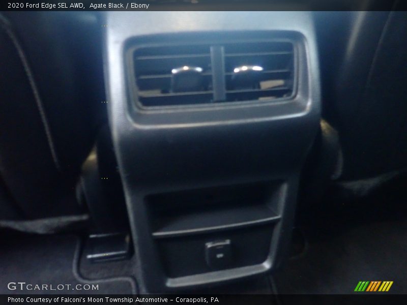 Agate Black / Ebony 2020 Ford Edge SEL AWD