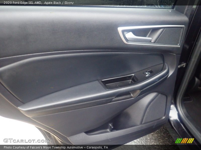 Agate Black / Ebony 2020 Ford Edge SEL AWD
