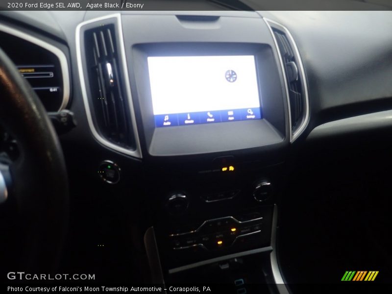 Agate Black / Ebony 2020 Ford Edge SEL AWD