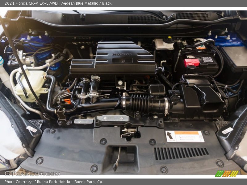 2021 CR-V EX-L AWD Engine - 1.5 Liter Turbocharged DOHC 16-Valve i-VTEC 4 Cylinder