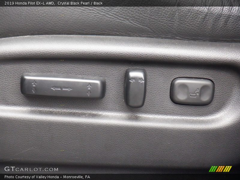 Crystal Black Pearl / Black 2019 Honda Pilot EX-L AWD