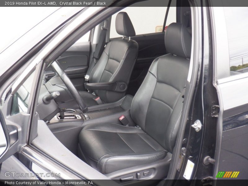 Crystal Black Pearl / Black 2019 Honda Pilot EX-L AWD