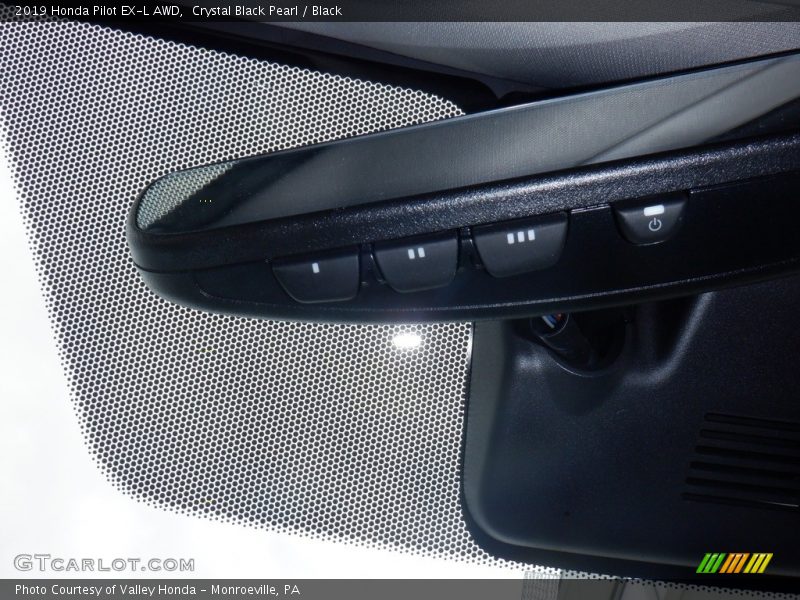 Crystal Black Pearl / Black 2019 Honda Pilot EX-L AWD