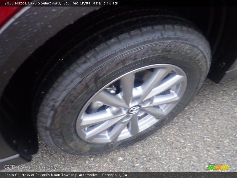 Soul Red Crystal Metallic / Black 2023 Mazda CX-5 S Select AWD