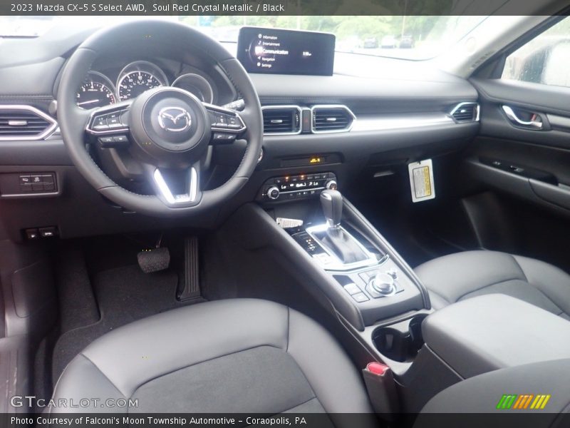 Soul Red Crystal Metallic / Black 2023 Mazda CX-5 S Select AWD
