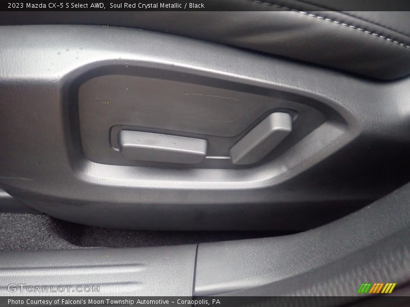 Soul Red Crystal Metallic / Black 2023 Mazda CX-5 S Select AWD
