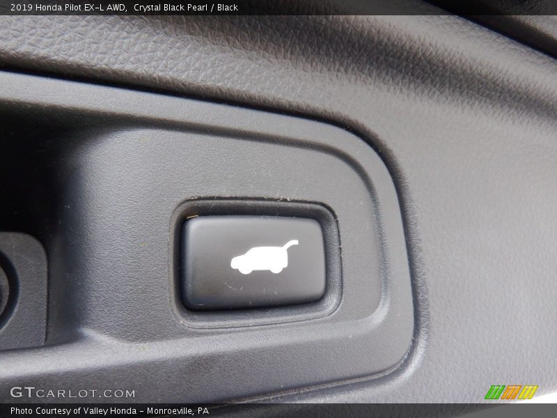 Crystal Black Pearl / Black 2019 Honda Pilot EX-L AWD
