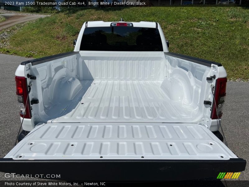 Bright White / Diesel Gray/Black 2023 Ram 1500 Tradesman Quad Cab 4x4