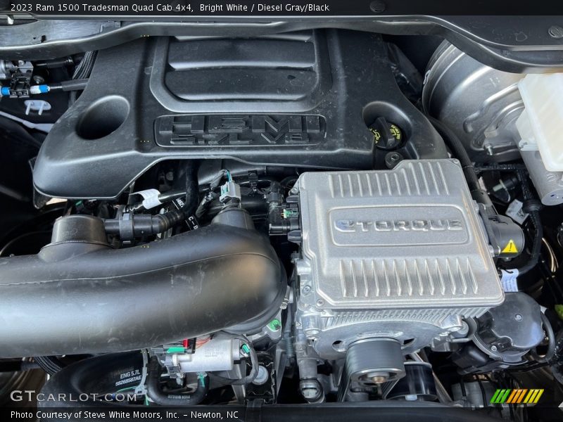  2023 1500 Tradesman Quad Cab 4x4 Engine - 5.7 Liter HEMI OHV 16-Valve VVT MDS V8
