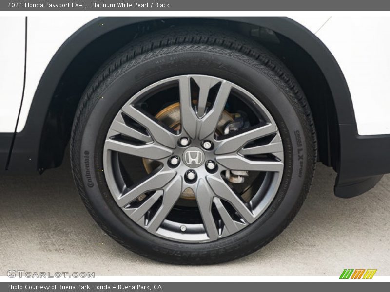 Platinum White Pearl / Black 2021 Honda Passport EX-L