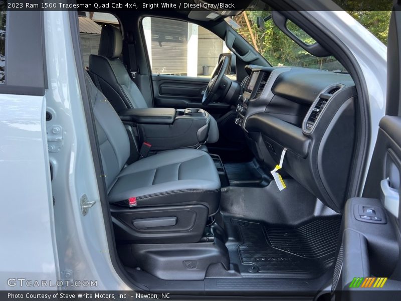 Front Seat of 2023 1500 Tradesman Quad Cab 4x4