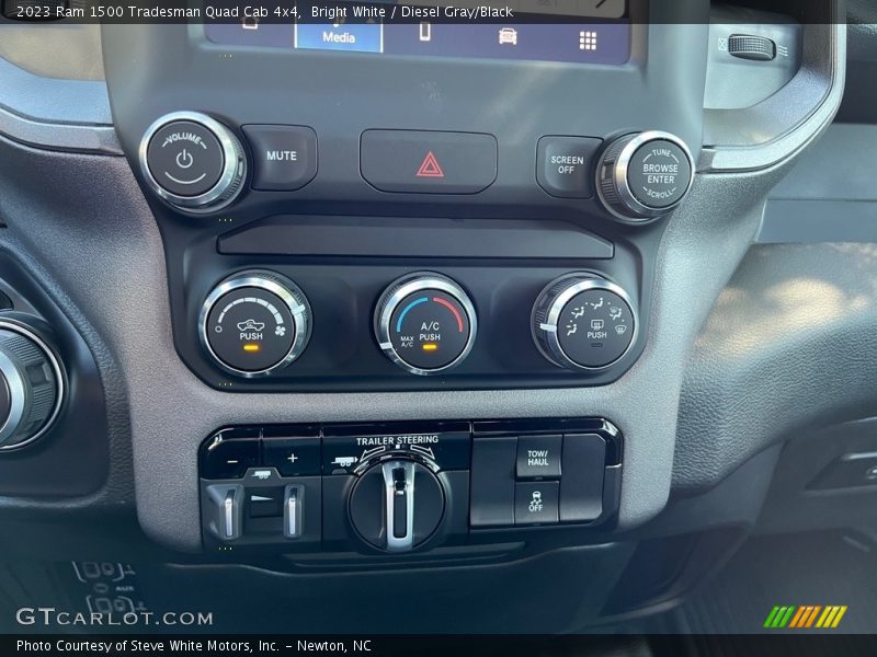 Controls of 2023 1500 Tradesman Quad Cab 4x4