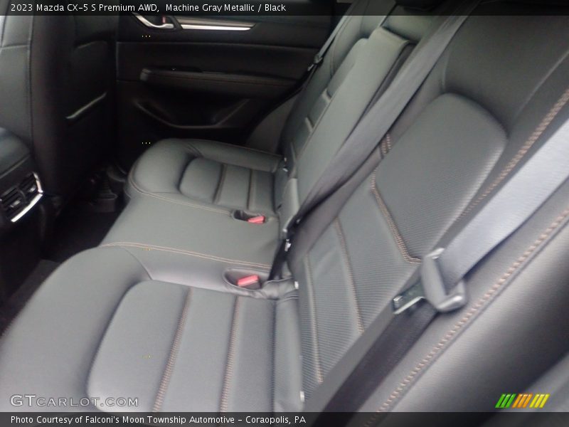 Machine Gray Metallic / Black 2023 Mazda CX-5 S Premium AWD