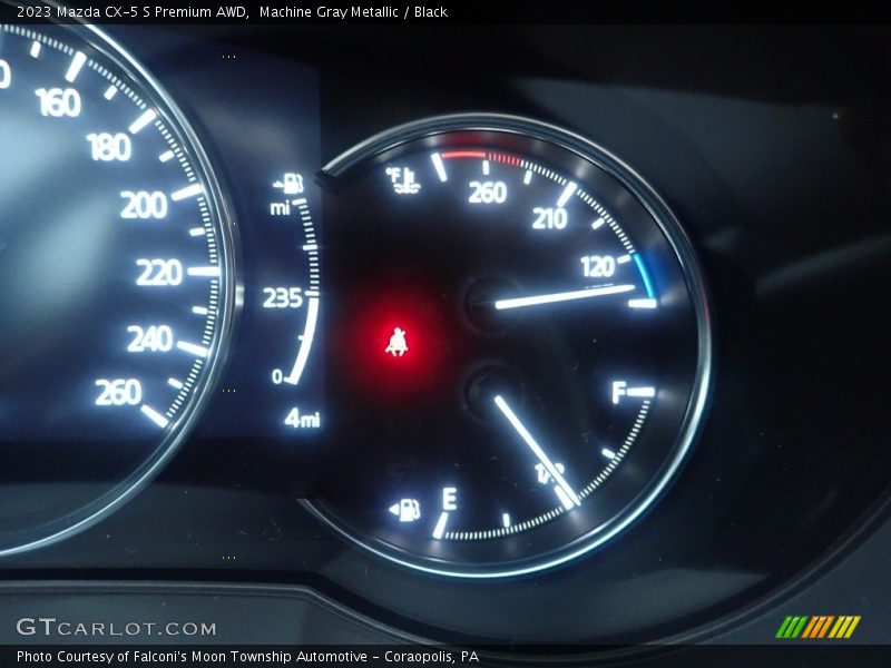Machine Gray Metallic / Black 2023 Mazda CX-5 S Premium AWD