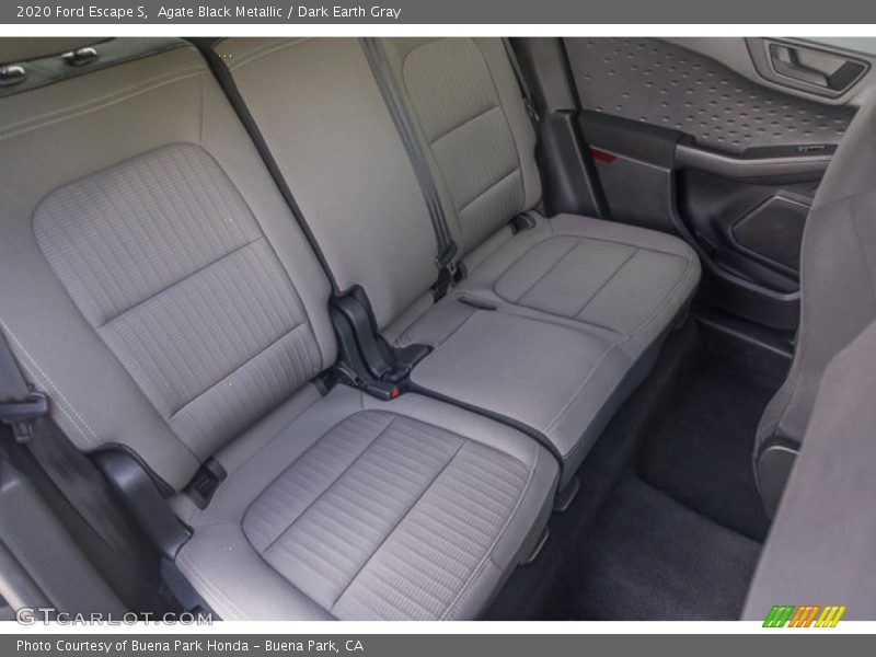 Agate Black Metallic / Dark Earth Gray 2020 Ford Escape S