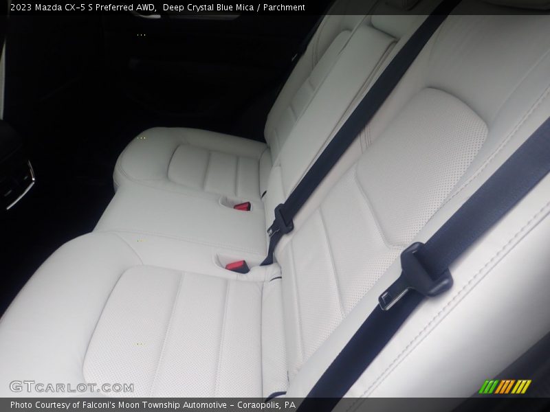 Deep Crystal Blue Mica / Parchment 2023 Mazda CX-5 S Preferred AWD