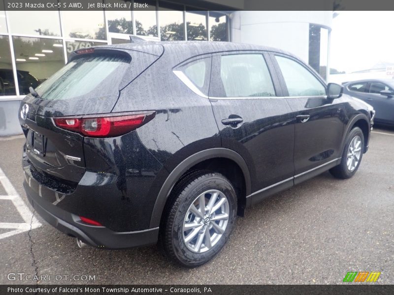 Jet Black Mica / Black 2023 Mazda CX-5 S AWD