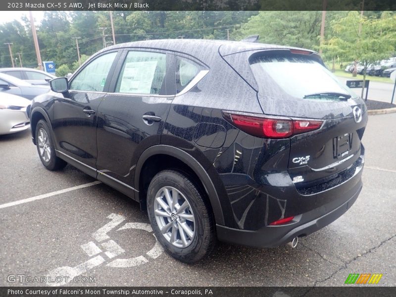 Jet Black Mica / Black 2023 Mazda CX-5 S AWD