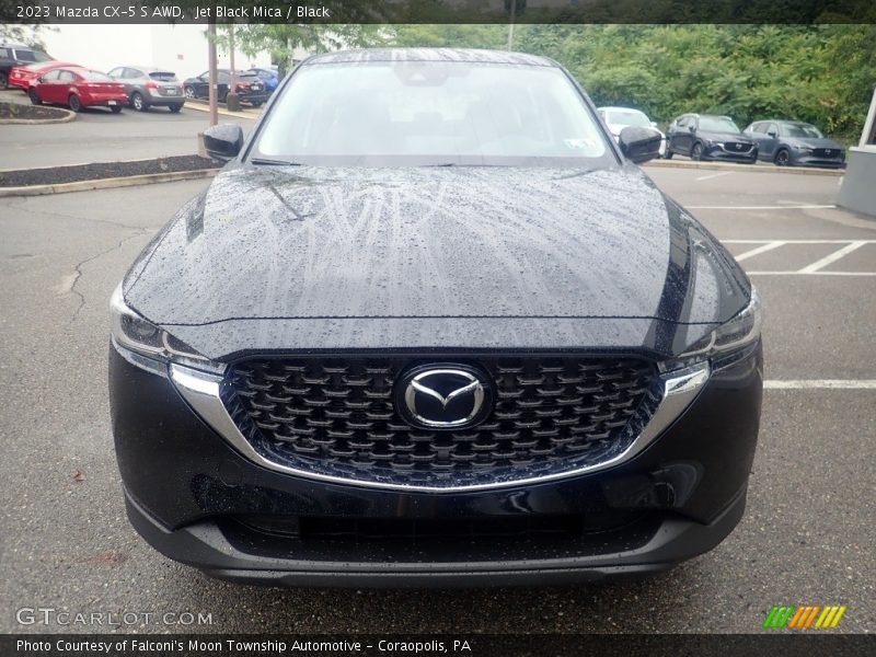 Jet Black Mica / Black 2023 Mazda CX-5 S AWD