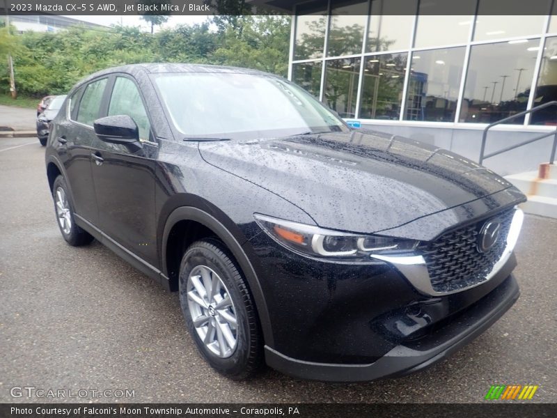 Jet Black Mica / Black 2023 Mazda CX-5 S AWD