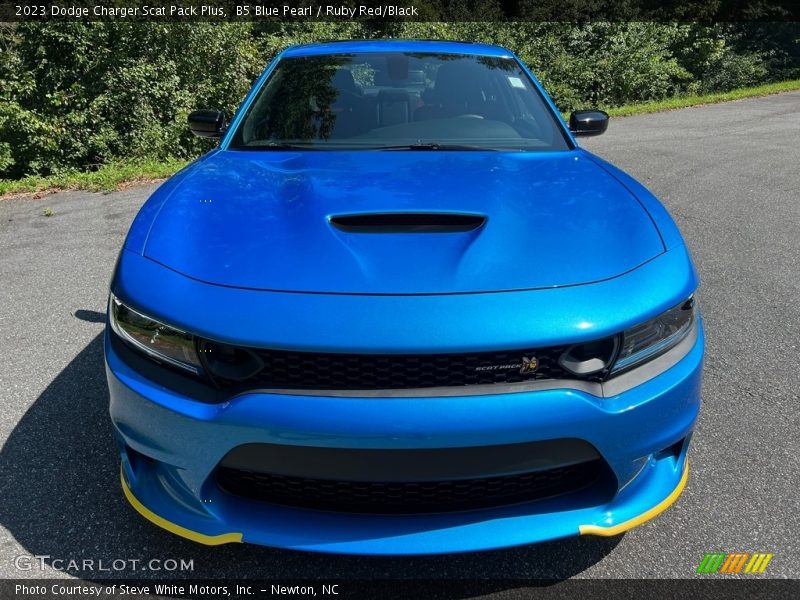 B5 Blue Pearl / Ruby Red/Black 2023 Dodge Charger Scat Pack Plus