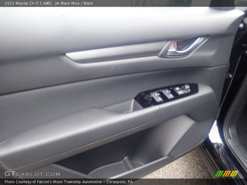 Jet Black Mica / Black 2023 Mazda CX-5 S AWD