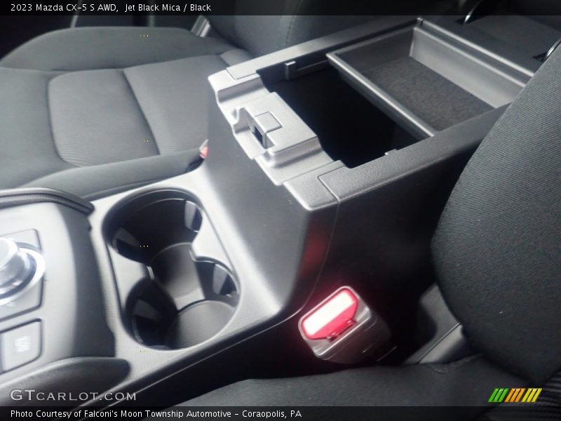 Jet Black Mica / Black 2023 Mazda CX-5 S AWD