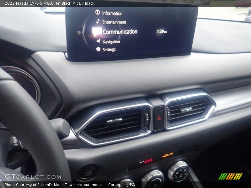 Jet Black Mica / Black 2023 Mazda CX-5 S AWD