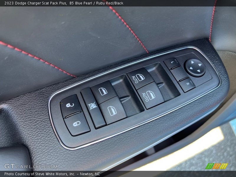 B5 Blue Pearl / Ruby Red/Black 2023 Dodge Charger Scat Pack Plus