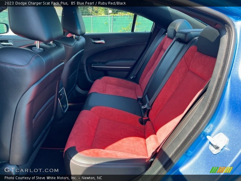 Rear Seat of 2023 Charger Scat Pack Plus