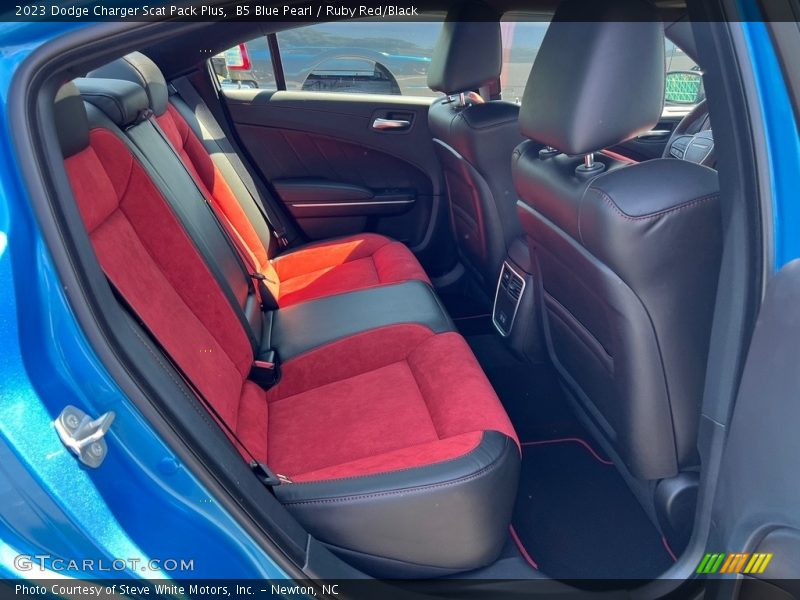 B5 Blue Pearl / Ruby Red/Black 2023 Dodge Charger Scat Pack Plus